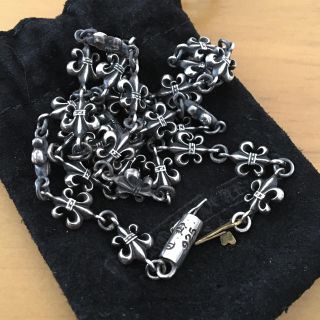 クロムハーツ(Chrome Hearts)のフレアチェーン　45㎝ (ネックレス)