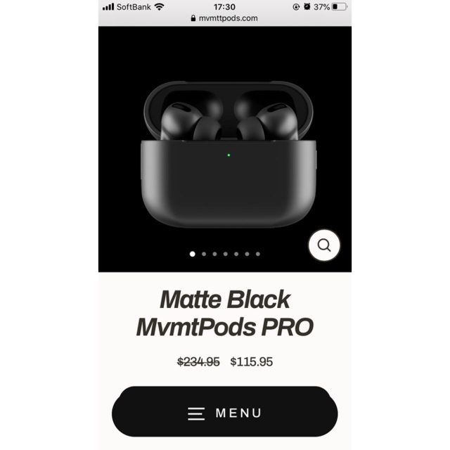 Bluetooth イヤホン  White Pods pro 箱付き 1