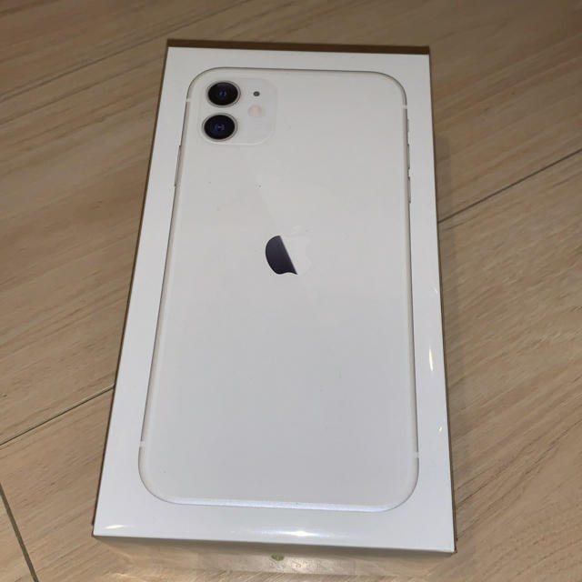 【新品 未使用 未開封】iPhone 11 128GB ホワイト SIMフリー