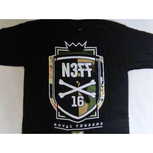 Neff(ネフ)のNEFFネフ全面プリントT US L 黒 メンズのトップス(Tシャツ/カットソー(半袖/袖なし))の商品写真