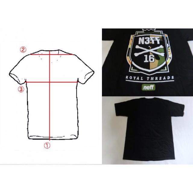 Neff(ネフ)のNEFFネフ全面プリントT US L 黒 メンズのトップス(Tシャツ/カットソー(半袖/袖なし))の商品写真
