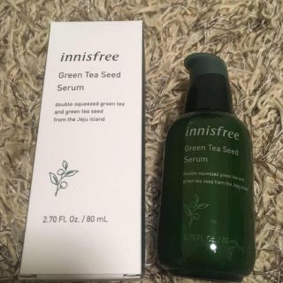 イニスフリー(Innisfree)のイニスフリー　グリーンティーシードセラム　80ml 新品(ブースター/導入液)