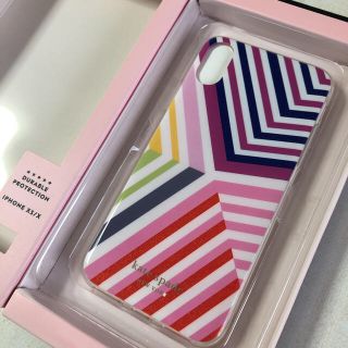 ケイトスペードニューヨーク(kate spade new york)の［新品未使用］Kate Spadeスマホケース♪大人デザイン(iPhoneケース)