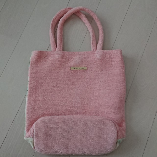 LAURA ASHLEY(ローラアシュレイ)の新品☆ローラアシュレイ シェニールバッグ レディースのバッグ(ハンドバッグ)の商品写真