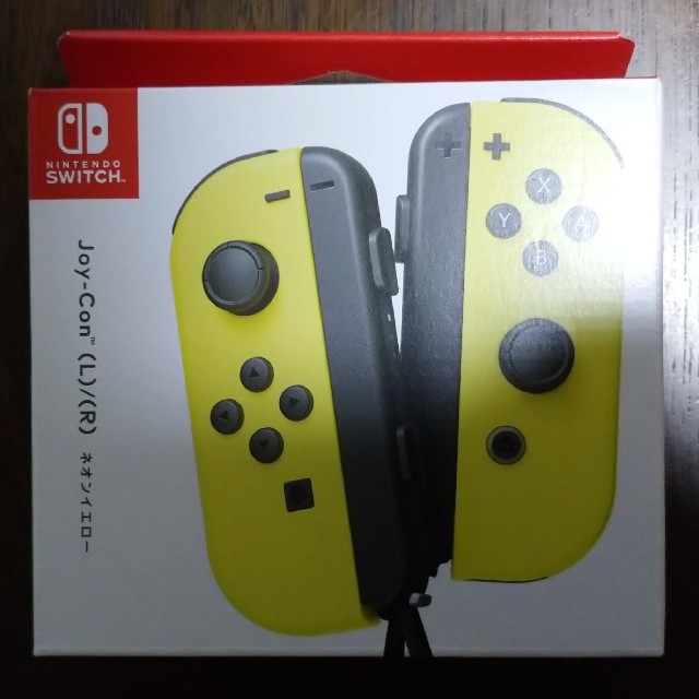 【新品・未使用】Joy-Con (L)/(R) ネオンイエロー　ジョイコン