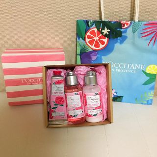 ロクシタン(L'OCCITANE)の新品　ロクシタン ギフトセット　ボディミルク シャワージェル　ハンドクリーム(ハンドクリーム)