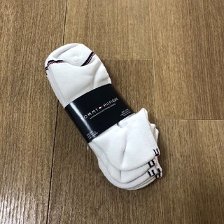 トミーヒルフィガー(TOMMY HILFIGER)の新品トミーヒルフィガー綿靴下３足セット(ソックス)