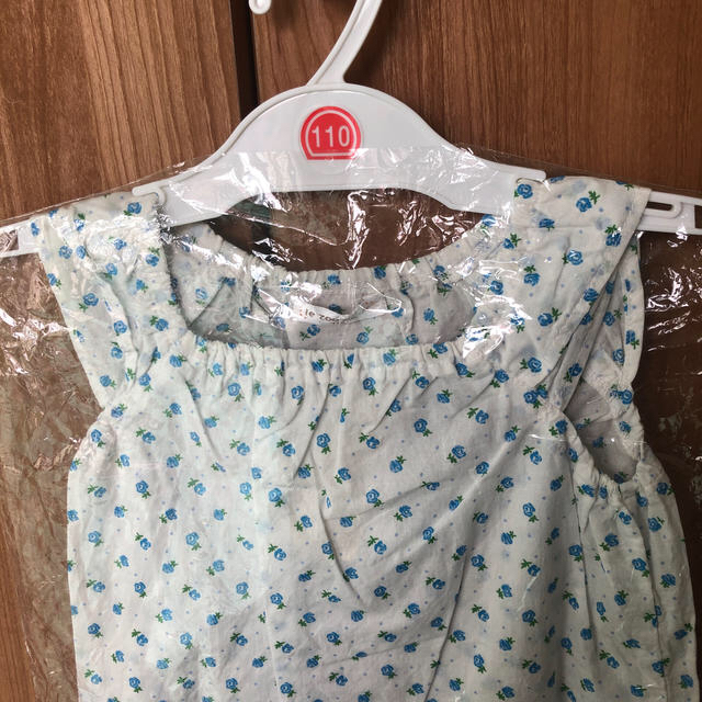 110ワンピース　2枚セットで★ キッズ/ベビー/マタニティのキッズ服女の子用(90cm~)(ワンピース)の商品写真