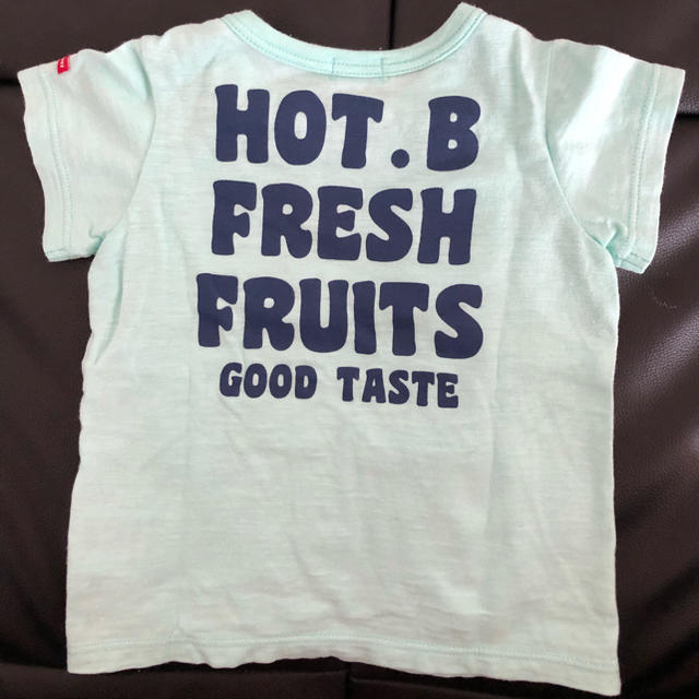 HOT BISCUITS(ホットビスケッツ)のTシャツ　80 ミキハウス 半袖 キッズ/ベビー/マタニティのベビー服(~85cm)(Ｔシャツ)の商品写真