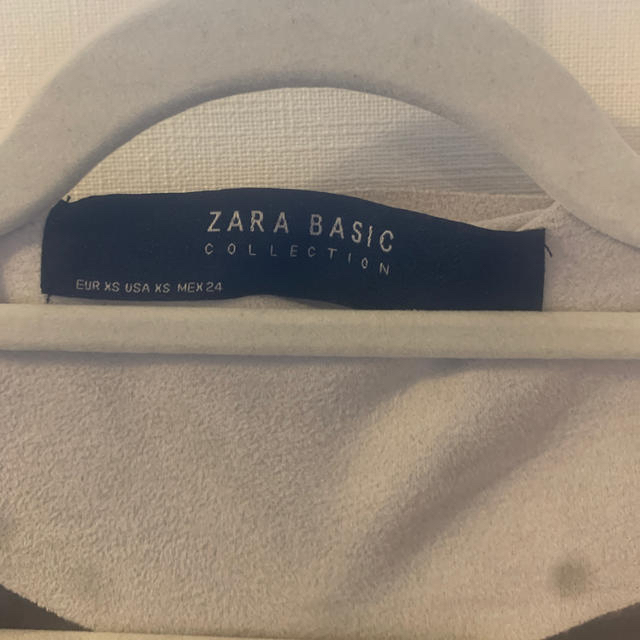 ZARA(ザラ)のZARA スエードジャケット　美品XS レディースのジャケット/アウター(ノーカラージャケット)の商品写真