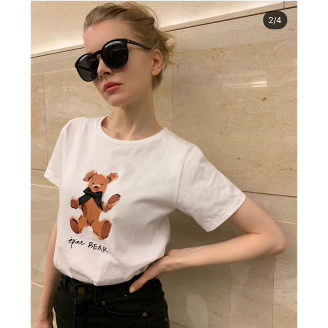 EmiriaWiz(エミリアウィズ)のラス1！！♡bear T♡ メンズのトップス(Tシャツ/カットソー(半袖/袖なし))の商品写真