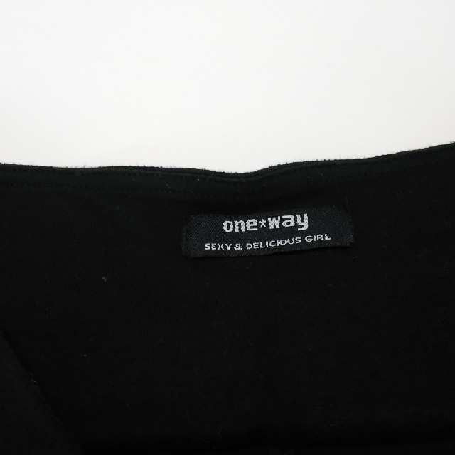 one*way(ワンウェイ)のONE WAY ワンウェイ スカート インナーパンツ付き ブラック インパン レディースのスカート(ミニスカート)の商品写真