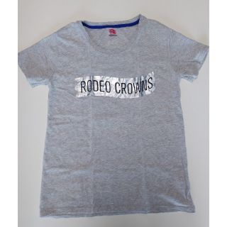 ロデオクラウンズワイドボウル(RODEO CROWNS WIDE BOWL)のRODEO CROWNS ロデオクラウンズ 半袖Tシャツ フリー グレー(Tシャツ(半袖/袖なし))