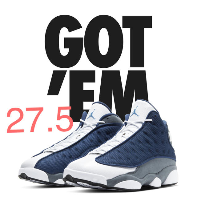 スニーカーNIKE AIR JORDAN 13 "FLINT GREY" 27.5㎝