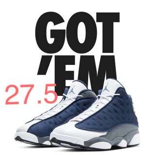 ナイキ(NIKE)のNIKE AIR JORDAN 13 "FLINT GREY" 27.5㎝ (スニーカー)