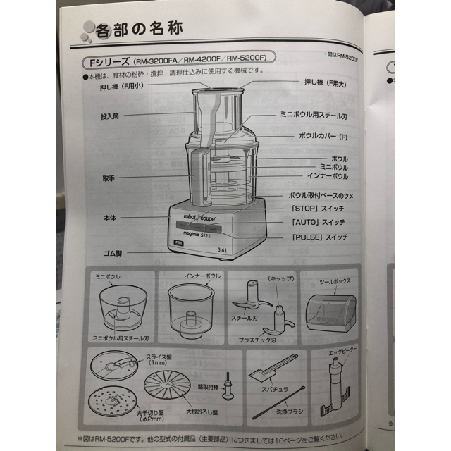 【新品・未使用】ロボクープ　マジミックス スマホ/家電/カメラの調理家電(フードプロセッサー)の商品写真