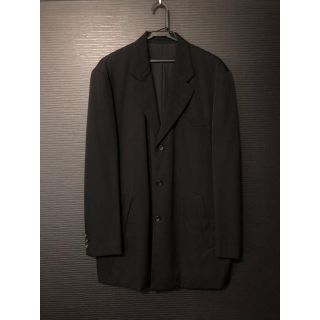 コムデギャルソン(COMME des GARCONS)の【美品】コムデギャルソン オム ウールギャバ  テーラードジャケット(テーラードジャケット)