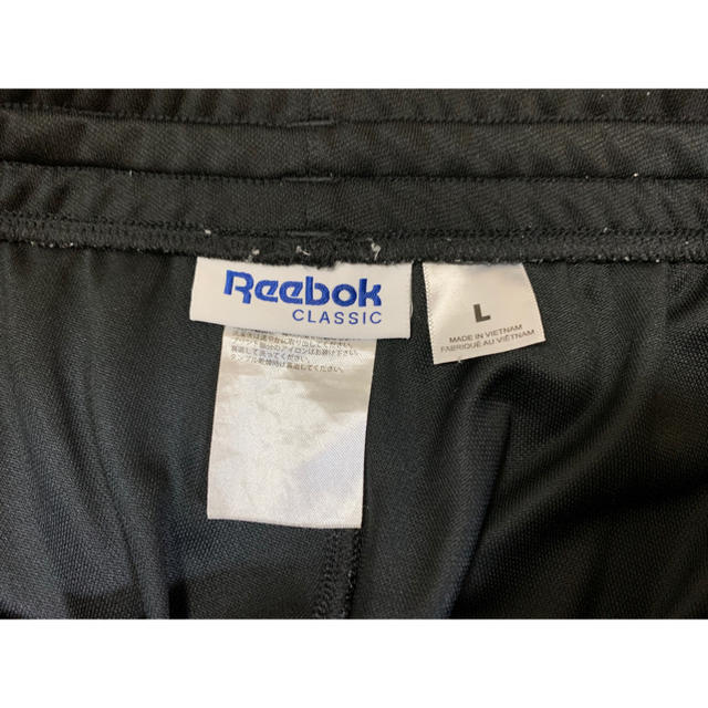 Reebok(リーボック)の【美品】Reebok リーボック クラシック　L ジャージ　黒　細身 メンズのパンツ(その他)の商品写真