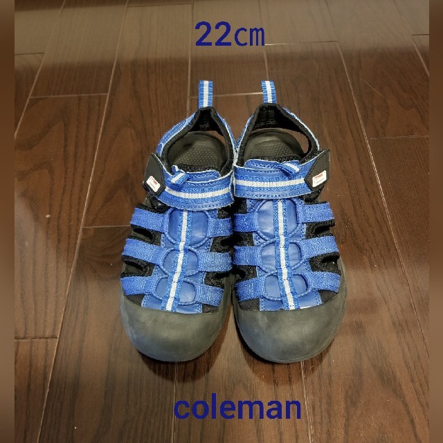 Coleman(コールマン)のcolemanサンダル 22㎝ キッズ/ベビー/マタニティのキッズ靴/シューズ(15cm~)(サンダル)の商品写真