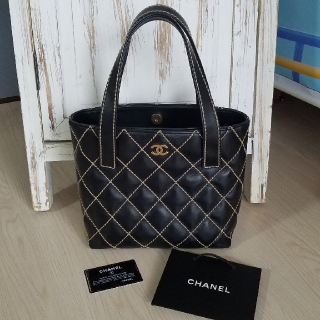 CHANEL　ワイルドステッチバッグ