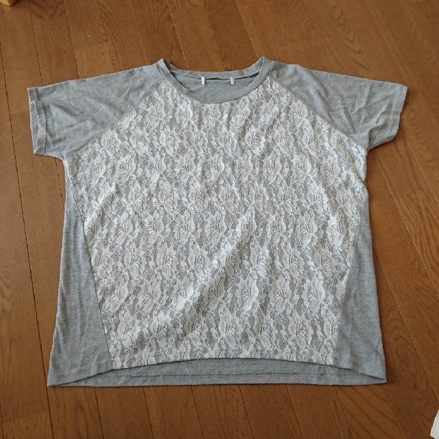 しまむら(シマムラ)の大きいサイズTシャツ レディースのトップス(Tシャツ(半袖/袖なし))の商品写真