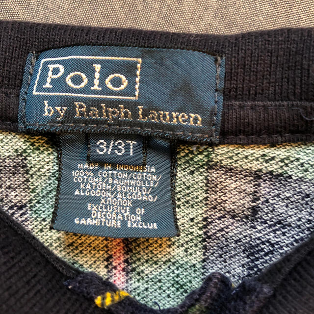 POLO RALPH LAUREN(ポロラルフローレン)のラルフローレン ポロシャツ 3/3T キッズ/ベビー/マタニティのキッズ服男の子用(90cm~)(Tシャツ/カットソー)の商品写真