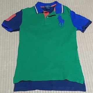 ラルフローレン(Ralph Lauren)の美品ﾗﾙﾌﾛｰﾚﾝRALPH LAURENビックポニーポロシャツ140ｻｲｽﾞ(Tシャツ/カットソー)