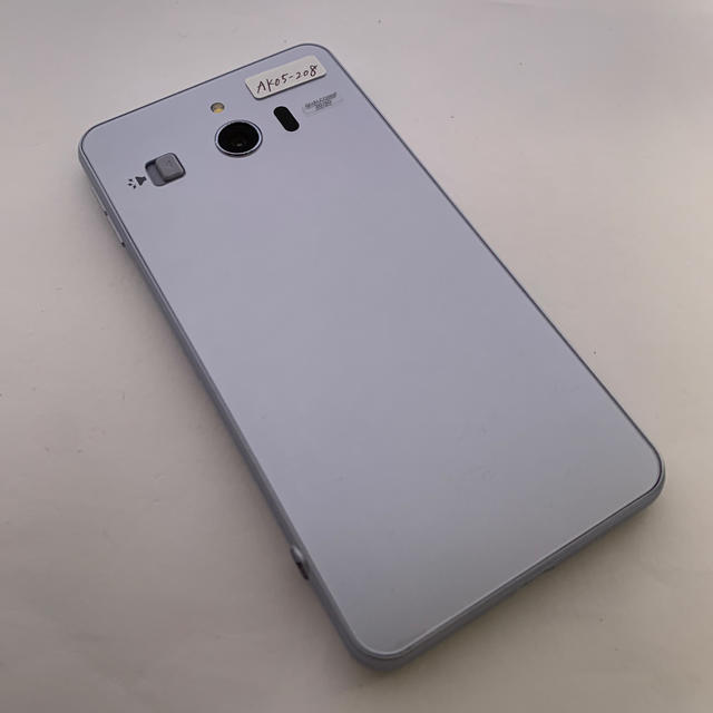 AQUOS(アクオス)の☆良品☆Softbank☆509SH シルバー☆AK05-208 スマホ/家電/カメラのスマートフォン/携帯電話(スマートフォン本体)の商品写真