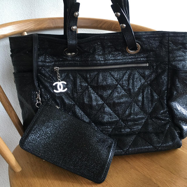 CHANEL(シャネル)のCHANEL パリピアリッツGM  確実正規品 レディースのバッグ(トートバッグ)の商品写真