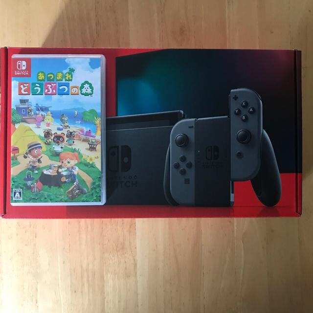 ゲームソフトゲーム機本体Nintendo Switch Joy-Con(L)/(R) グレー