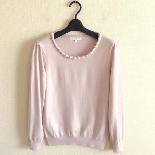 プロポーションボディドレッシング(PROPORTION BODY DRESSING)のプロポーション♡ピンクパールニット(ニット/セーター)