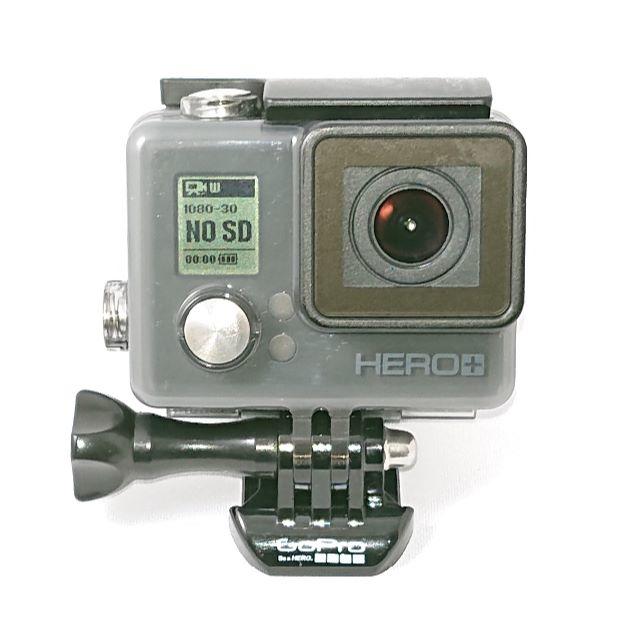 GoPro HERO+LCD、SD 64G付、純正品 ---> 値下げ!!!ビデオカメラ