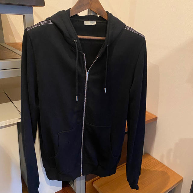 美品　dior atelier ロゴテープ ジップ パーカーDIOR HOMME