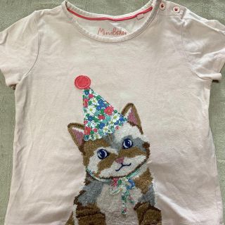 ボーデン(Boden)のミニボーデン mini boden ネコ柄シャツ 2-3y(Tシャツ/カットソー)