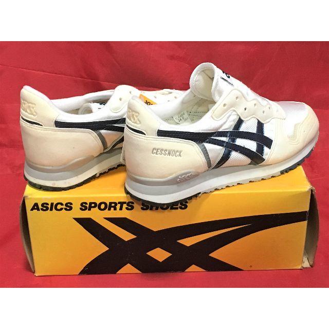 asics(アシックス)の★90s!希少レア!アシックス TJG456 セスノック 白/紺 アシックス⑧★ メンズの靴/シューズ(スニーカー)の商品写真