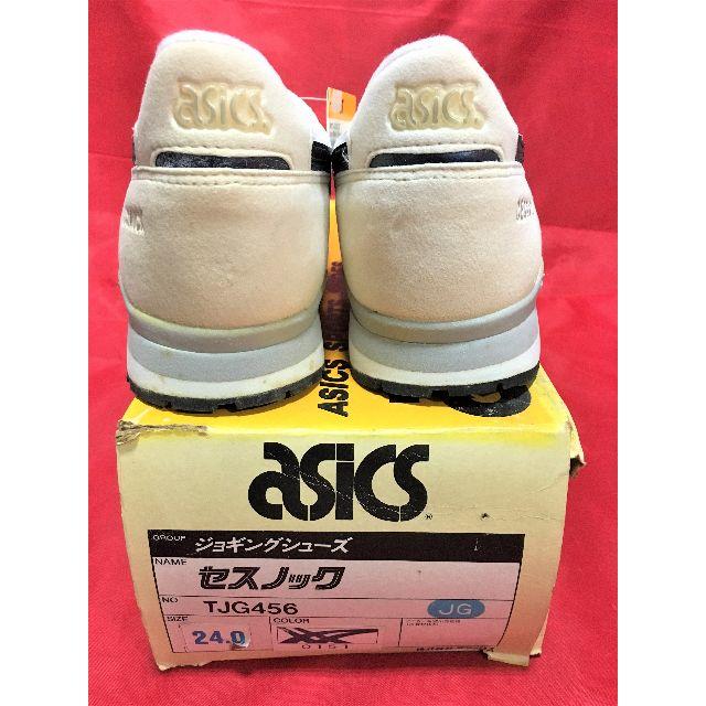 asics(アシックス)の★90s!希少レア!アシックス TJG456 セスノック 白/紺 アシックス⑧★ メンズの靴/シューズ(スニーカー)の商品写真