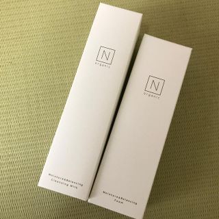 Nオーガニック　クレンジングミルク&フォーム(クレンジング/メイク落とし)