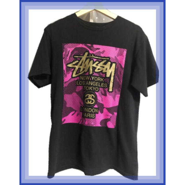 STUSSY(ステューシー)の【激レア】STUSSY Tシャツ ビックロゴ メンズのトップス(Tシャツ/カットソー(半袖/袖なし))の商品写真