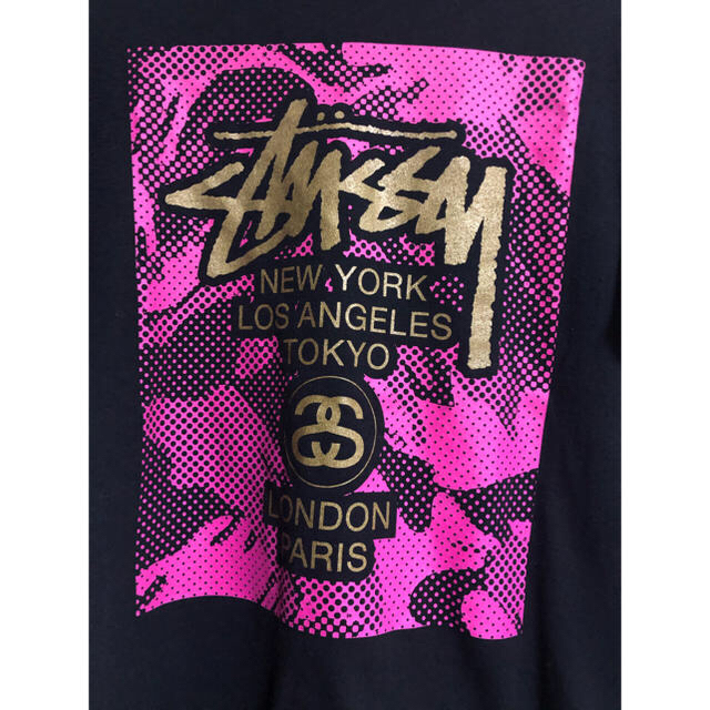 STUSSY(ステューシー)の【激レア】STUSSY Tシャツ ビックロゴ メンズのトップス(Tシャツ/カットソー(半袖/袖なし))の商品写真