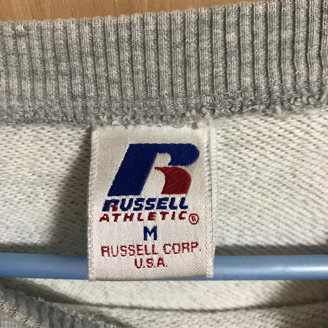 RUSSELL MOCCASIN(ラッセルモカシン)のラッセルアスレチック　刺繍　バックプリント　スウェット メンズのトップス(スウェット)の商品写真