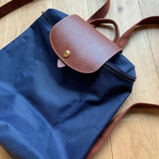 ロンシャン(LONGCHAMP)の♡未使用♡ ロンシャン リュック ネイビー(リュック/バックパック)