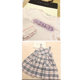 セリーヌ(celine)のちく様専用☆CELINE☆BURBERRY☆2点set(Tシャツ/カットソー)