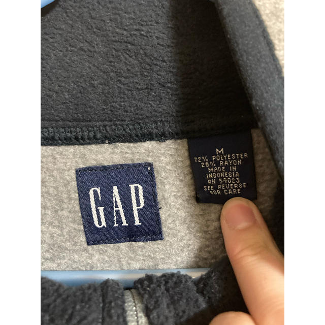 GAP(ギャップ)の美品　90s オールド ギャップ ハーフジップ　プルオーバー ボア フリース メンズのジャケット/アウター(その他)の商品写真