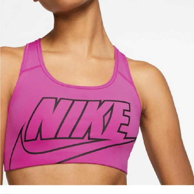 NIKE(ナイキ)の【Mサイズ】NIKE MED ノン パッド フューチュラ スポーツブラ レディースのトップス(ベアトップ/チューブトップ)の商品写真