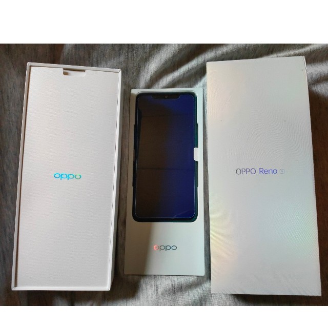 スマホ/家電/カメラOPPO Reno A 6GB/64GB ブルー CHP1983