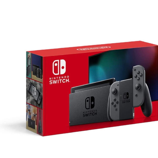 新型新品Nintendo Switch グレー 本体 ニンテンドースイッチ
