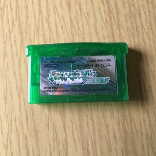 ゲームボーイアドバンス(ゲームボーイアドバンス)のGBA ポケモン　エメラルド(携帯用ゲームソフト)