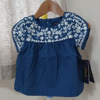 ポロラルフローレン(POLO RALPH LAUREN)のポロラルフローレン☆刺繍入りブラウス(ブラウス)