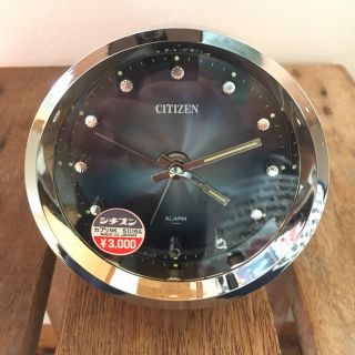 シチズン(CITIZEN)のデッドストック 古い目覚まし時計 シチズン 手巻き レトロ 昭和 スペーシー(置時計)