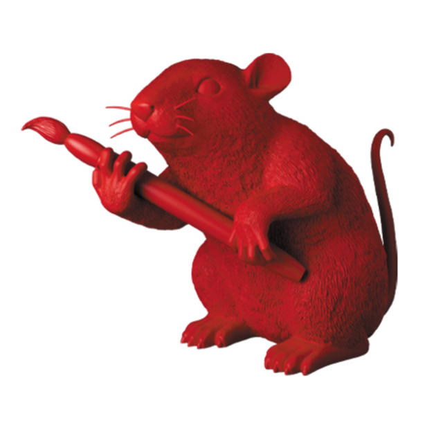 MEDICOM TOY(メディコムトイ)のMCT TOKYO LOVE RAT（RED Ver.） エンタメ/ホビーのタレントグッズ(ミュージシャン)の商品写真